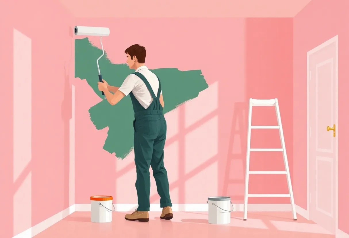 Peintre Plaisance-du-Touch 31830 en intervention sur un chantier